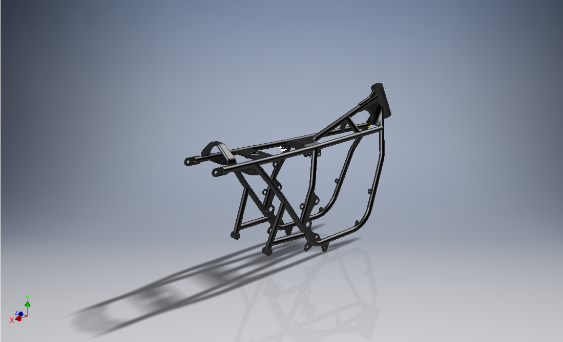 Honda CB75本田车架